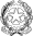 Black and white Italian Republic emblem without striped background.svg