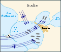 Battle of Taranto map-fr.svg