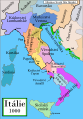 Italy 1000 AD-cs.svg