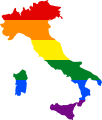 LGBT flag map of Italy.svg