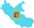 Flag map of Lazio.svg