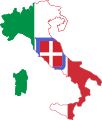Flag-map of the Kingdom of Italy (1861–1946).svg
