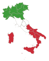 Flag map of Italy with regions.svg